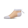 thumbnail image 3 of MeMoi Girls Silky-Sheer Micro-Mesh Ankle Sock with Satin Bow - Girls - Female, 4, Black, 3 of 11