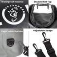 thumbnail image 2 of Seavenger Seafarer 20L Dry Bag | Waterproof Outdoor Travel Pack | Backpack, Crossbody, Duffel Gear Bag | Black, 2 of 5