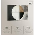 thumbnail image 3 of Art Remedy Midcentury Shape Art Canvas, 20" x 16", Gallery Wrapped, Woodland Whisper II, 3 of 7