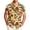 Gold, variant on LODIENY Men's Hawaiian Shirt Funny Vintage Boho Floral Tropical Palm Tree Pattern Print Summer Beach Casual Short Sleeve Button Down Holiday Vacation Tees Tops Orange M