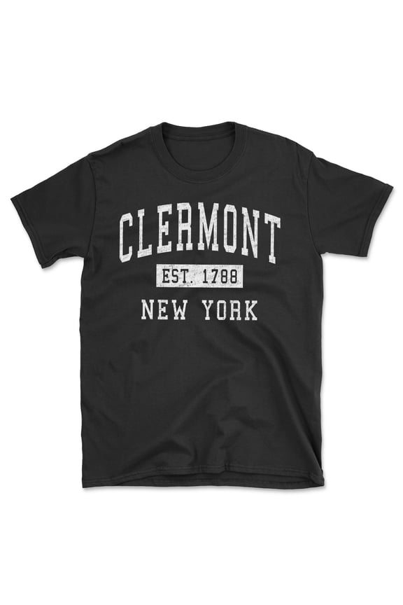 Clermont New York Classic Established Men's Cotton T-Shirt