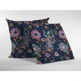 thumbnail image 4 of Printemps Paon Intérieur/extérieur Tissu Oreiller en Bleu 18x18, 4 of 5