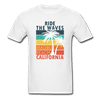 Ride the Waves - Malibu Beach - Unisex Classic T-Shirt