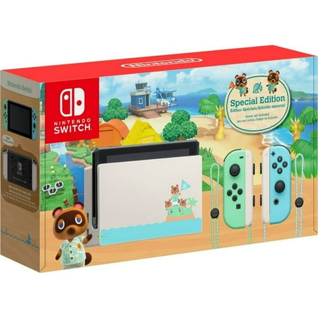 Nintendo Switch Animal Crossing New Horizons Edition 32GB Console Multi Color