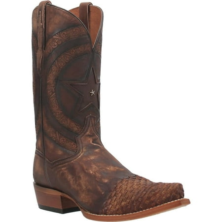 

Men s Dan Post Neb Leather Boots Handcrafted Brown