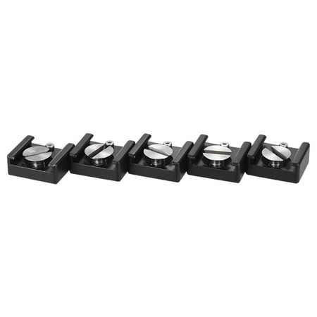 - Andoer Cold Shoe Mount Adapter Base Bracket with 1/4