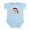 Sky Blue, variant on CafePress - Funny Pirate Infant Bodysuit - Baby Light Bodysuit, Size Newborn - 24 Months