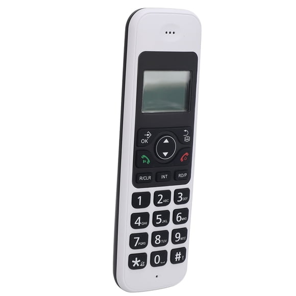 Teléfono Inalámbrico Con Identificador de Llamadas, 10 Horas de Conversación, Bloqueo de Llamadas, Botones Grandes, Pantalla Retroiluminada Brillante, Telefono
