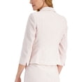 thumbnail image 2 of Kasper Shawl Neck Peplum Jacket Vanilla Icetutu Pink 12, 2 of 2