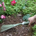 thumbnail image 2 of Ergonomic Grip Non-Slip Handle Hand Shrub Rake Gardening Hand Tools Rake, 2 of 5
