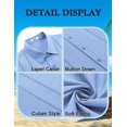 thumbnail image 5 of COOFANDY Guavera Shirts for Men Summer Beach Shirts Mens Short Sleeve Vacation Shirts, 5 of 6