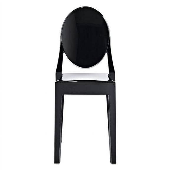 Modholic Ghost Dining Chair, Black