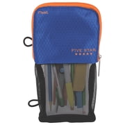 Five Star Stand 'N Store Durable Self-Standing Pencil Pouch