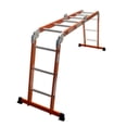thumbnail image 4 of Escalera Multipropósito Reforzada De acero 12 Peldaños 3.5m EXTREMA Estabilidad 150 kg, 4 of 5