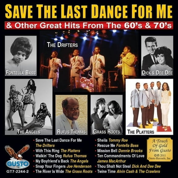 Various Artists - Save The Last Dance For Me and Other Great Hits From The 60's & 70's - Music & Performance - CD