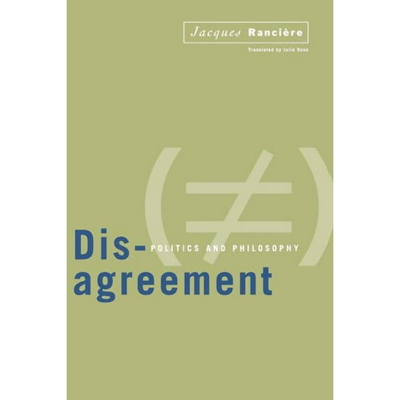 Disagreement: Politics And Philosophy, (Paperback)
