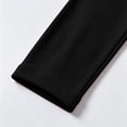 thumbnail image 3 of FchengtaiS Long Sleeve Shirts for Women Ribbed Slim Fitted Basic Tee Top Mock Neck Workout Stretchy Undershirts, 3 of 7