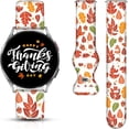 thumbnail image 3 of Correas de reloj navideñas y de Halloween compatibles con Samsung Galaxy Watch de 40 mm, 41 mm, 42 mm, 44 mm, 45 mm, 46 mm, 20 mm, correa de silicona de repuesto para Galaxy Watch 6 / Watch 5 / Watch, 3 of 4
