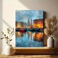 thumbnail image 6 of Rainbow Skyline Cityscape Canvas Print, Wall Art for Living Room Bedroom Office Dining Room Hallway Decor, 6 of 8