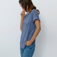 thumbnail image 3 of SUNBS Womens Summer Tops Short Sleeve Sweaters Tunic Tops Dressy Casual Business Shirts, 3 of 7