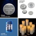 thumbnail image 4 of Efavormart 12 Pack CR2450 Battery 610 mAH 3 Volt Lithium Battery Coin Button Cell - BULK PACK, 4 of 5