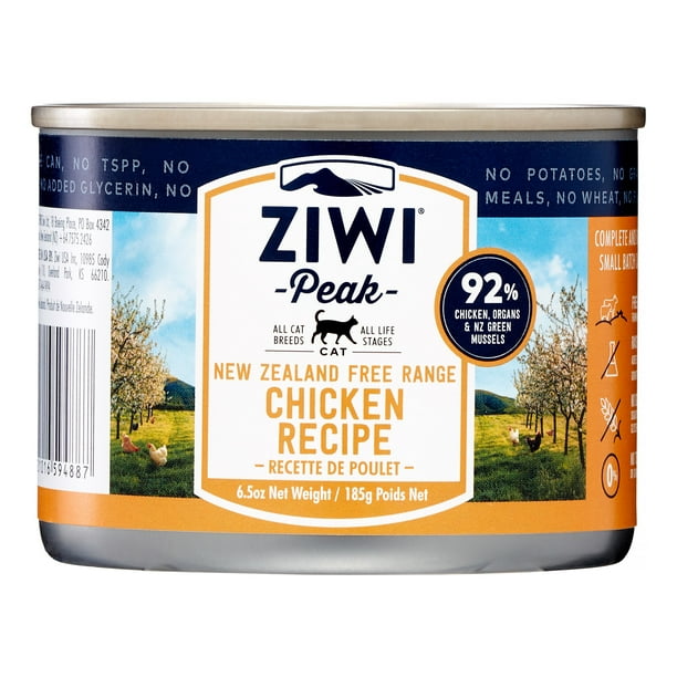 Ziwi Peak Chicken Recipe Canned Cat Food (Case of 12, 6.5oz each