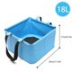 thumbnail image 3 of Cubo De Agua Plegable De 18L, Cubo Cuadrado Plegable Para Acampar, Cubo De Pesca Resistente Y Duradero Para Exteriores, Para Senderismo, Picnic seitruly HA035278-00, 3 of 6
