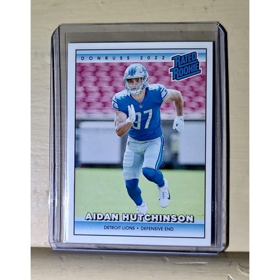 Aidan Hutchinson 2022 NFL Panini #2 Rated Rookie Retro Football Card 1/4094
