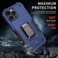 thumbnail image 2 of Case compatible iPhone 13 Pro Max Shockproof Magnetic With Ring Holder Cheap and fine, 2 of 5
