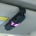 thumbnail image 4 of 2pcs car glasses clip can be rotated, car card clip, 4 of 5