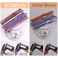 thumbnail image 3 of BCMRUN 14 pcs Multicolor Aluminum Crochet Hooks Knitting Needles Craft Yarn 2-10mm, 3 of 6