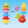 Education Bath Toys for Toddlers Kids Boys Girls Stacking Cups