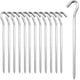 thumbnail image 1 of Estacas de Aluminio para Carpa, 14 Piezas Ganchos para Carpa de 18 cm Estacas para Carpa Estacas para Pisos Duros, Ideales para jardinería, Camping, Pesca y Carpas, 1 of 5