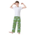 thumbnail image 3 of Soccer Balls Pattern Pajama Pants Soft Lightweight Lounge Pants Bottoms Sleep Pants Warm Comfy, 3 of 9