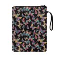 thumbnail image 2 of HELLHERO Book Sleeve Protector, 1 pc Polyester Waterproof Carrying Book Case for Notebook, 11.4 Inch X 8.66 Inch, Fantasy Butterflies, 2 of 8