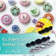 thumbnail image 2 of Clearance! beishanbush Needle and Thread Kit Sewing Tool Buckle Cover Coat Handmade Making Button Tool Tool Fabric Artscrafts & Sewing One Size Multi-Color, 2 of 9