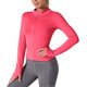 thumbnail image 5 of TaTaai Zipper Front Yoga Top, Women's Long Sleeve Round Neck Sun Protective Shirt, UPF Athletic Wear for Outdoor Exercise and Fitness Gift, 5 of 5