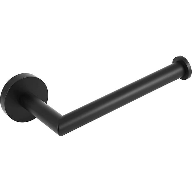 Toilet Roll Holder Black, Wall Mounted Toilet Paper Holder For Bathroom