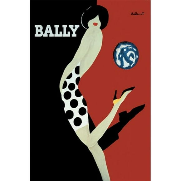 Poster Import XPSMX5025 Bally Art Ad Art Poster Print, 24 x 36