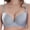 Light Blue, variant on Arlun Push up Bras for Women Underwire High Support Lightly Lined Comfort Cups Everyday Bra Elegant Lace Trim Smooth and Seamless Breathable One-Piece Fixed Tshirt Bras Pink 80C
