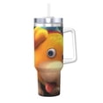 thumbnail image 1 of Yiaed Pikmin Imprimé 40oz Contenant Isotherme à Double Paroi en Acier Inoxydable Tasse de Voyage Isolée sous Vide avec Poignée Aventure Réutilisable, 1 of 8