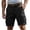 Black, variant on Timoontee Men Outdoor Shorts with Multiple Utility Pockets and Breathable Lightweight Material for Modern Fit All Day Comfort Gray XXXL