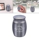 thumbnail image 5 of Urna Peque?a En Tarro, Urna Funeraria, Recuerdo De Metal, Mini Memorial Para Humanos, Mascotas, Color Negro SM SunniMix pequeñas urnas, 5 of 7
