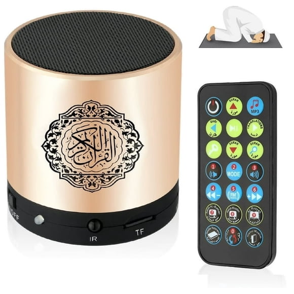 Altavoz Del Corán Musulmán, Regalo Islámico, Reproductor de Mp3, Veilleuse Coranique