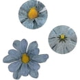 thumbnail image 5 of 2026 Artificial Flower 50 Pieces Artificial Daisy Artificial Flower Heads Artificial Daisy Flowers Multicolor Daisy Flower Head Artificial Flowers Dec, 5 of 5