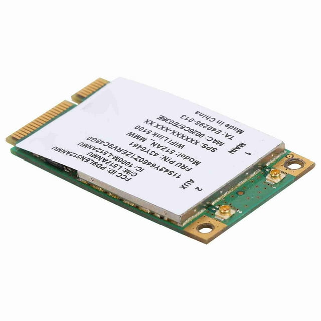 Wireless Card, IEEE 802.11a/b/g/n Adapter High Compatibility for Data Transfer