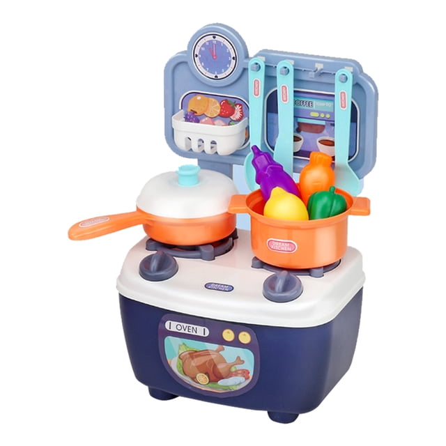 Juguetes Para Niño Juego de cocina con accesorios - Mini juego de cocina - Juego de cocina para interiores - Juguetes para niños pequeños y niñas Juguetes Para Bebe 1 Año