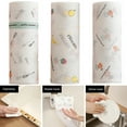 thumbnail image 2 of AQGT 50/100/200Pcs/Roll Kitchen Paper Towel Super Water Oil Absorbent Wet Dry Dual Use Food Grade Tear-off Reusable Washable Lazy Rag Dishwashing Cloth, 2 of 8