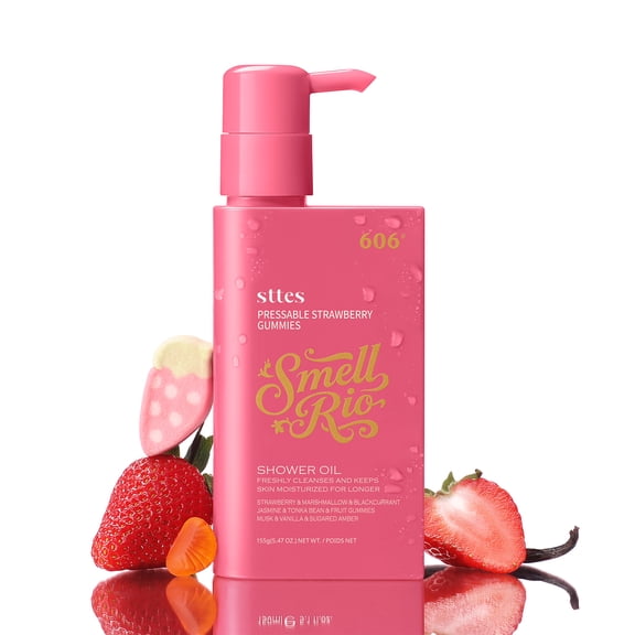 Sttes Shower Oil 606 (Pressable Strawberry Gummies)