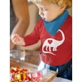 thumbnail image 7 of Tstars Boys Unisex Valentine's Day Shirts for Kids Love Dinosaur Love Heart Valentine's Day Outfit Cute Gift Idea for Boy Toddler Kids Long Sleeve T Shirt, 7 of 7